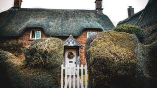 Cottage with front garden