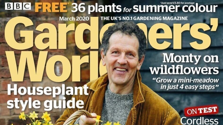 Gardeners' World Magazine cover