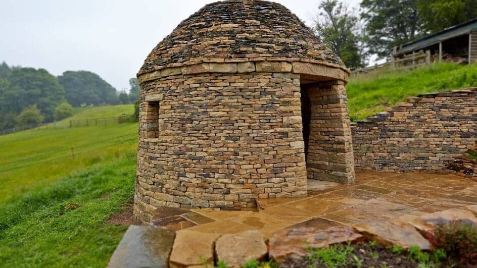 Stone building made by Noble Stone Work
