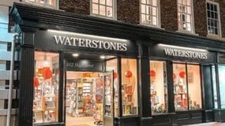 Waterstones shop front