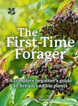Book cover for the First Time Forager Book by Andy Hamilton