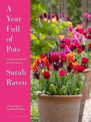 Book cover, Sarah Raven - A year full of pots