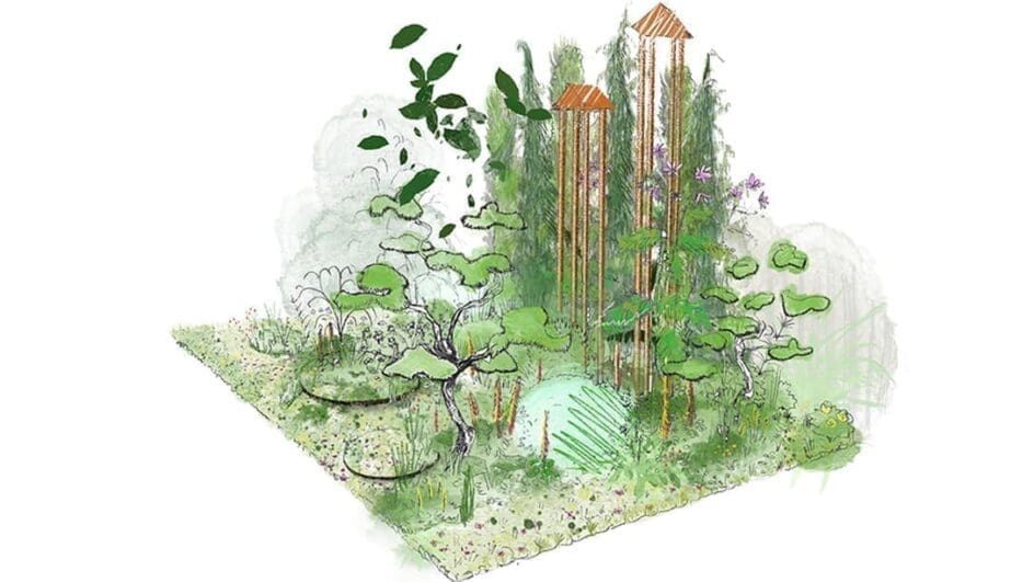 The Size of Wales Garden RHS Chelsea Flower Show 2024