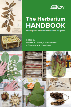 Book cover of the new Kew Herbarium Handbook