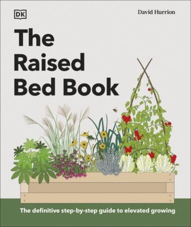 Book cover for The Raised Bed Book by David Hurrion