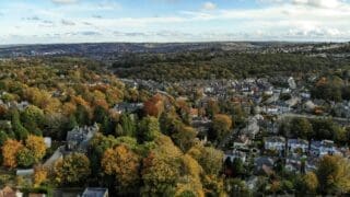 Sheffield from above