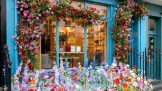 Belgravia in Bloom display at Le Senteur for 2024