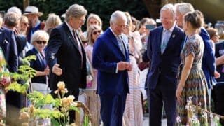 King Charles III at RHS Chelsea Flower Show 2023