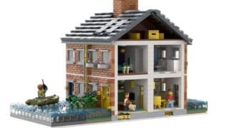 Lego Flood Resilient House