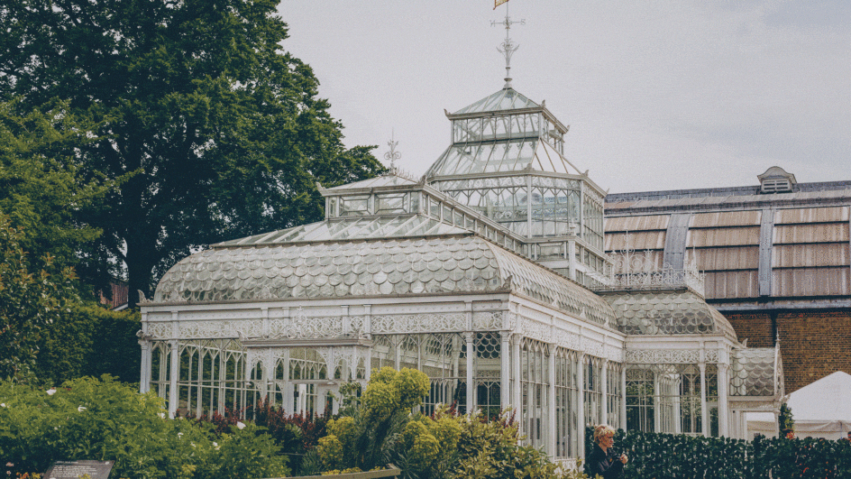 Horniman museum glasshouse in South London