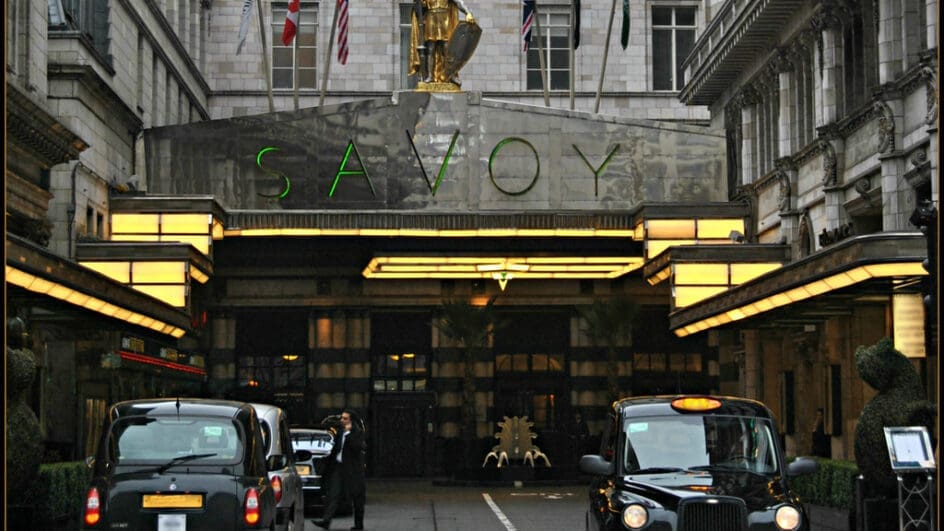 Savoy Court in Strand London