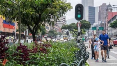Medellin's green corridors