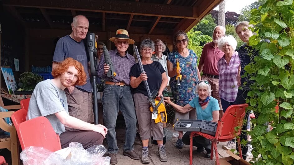 Bath Organic Garden with STIGA donated garden machinery