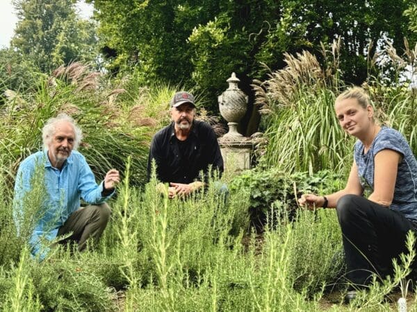 Dr-Simon-Charlesworth-William-Dyson-and-Kristyna-Kay-Clough-with-the-National-Collection-of-Rosemarys-At-Great-Comp-Garden.jpg