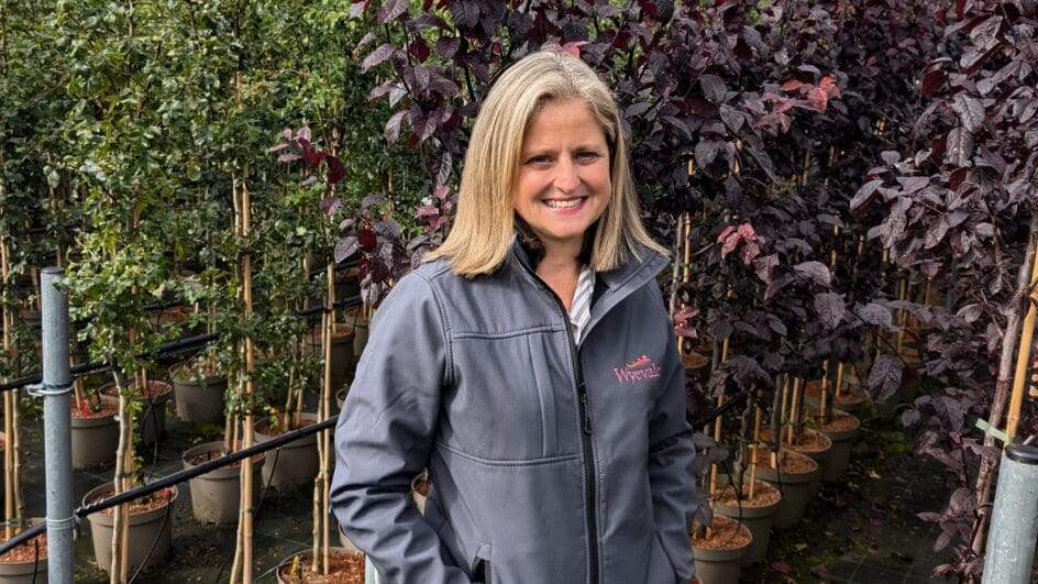 Kersten Catella, Wyevale Nurseries’ new Sales Director.