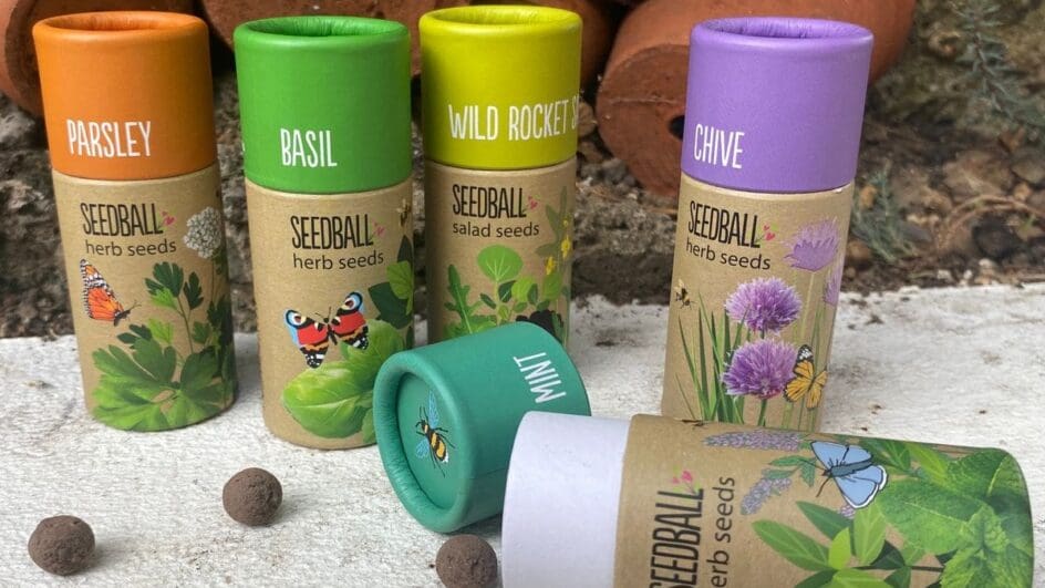 Seedball Herb Tubes