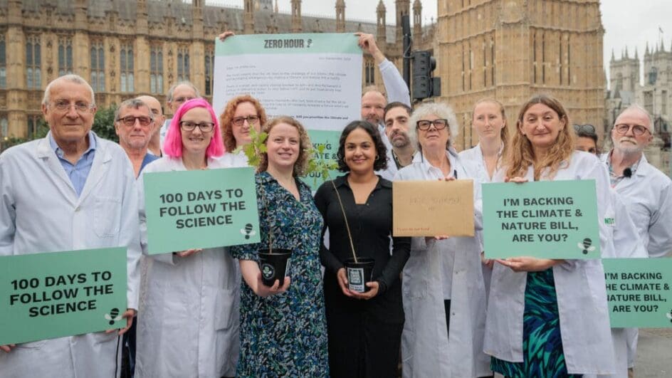 Scientists urging MPs to take charge of the Climate and Environment Bill