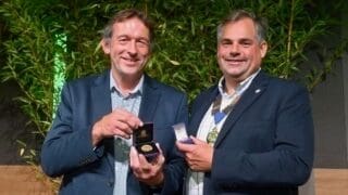 Mike Burks awarded HTA Pearson Memorial Medal