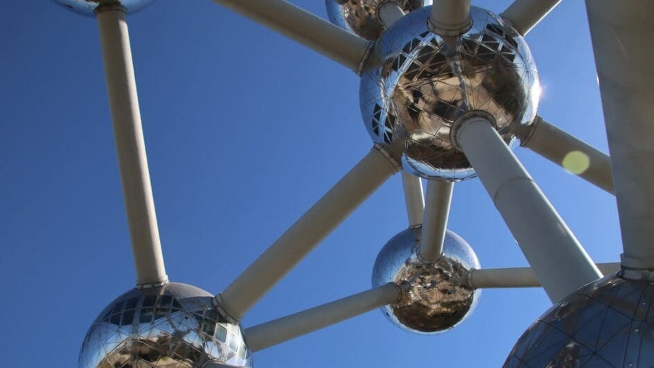 The atomium in Brussels