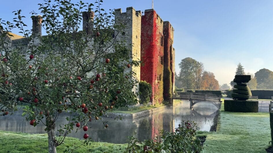 Hever Castle & Gardens in the autumn