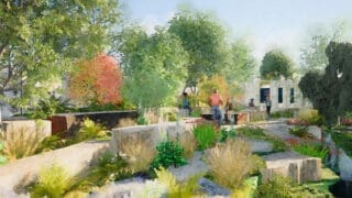 RHS Chelsea Garden designed by Tom Massey and Je Ahn