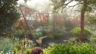 The King's Trust RHS Chelsea Show Garden design plan for 2025