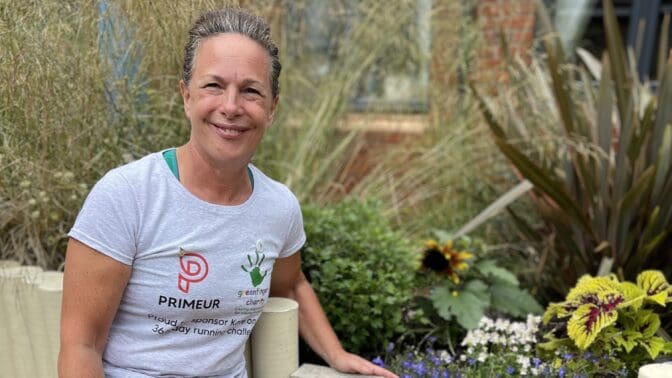 Kate Ebbens on her Greenfingers running challenge