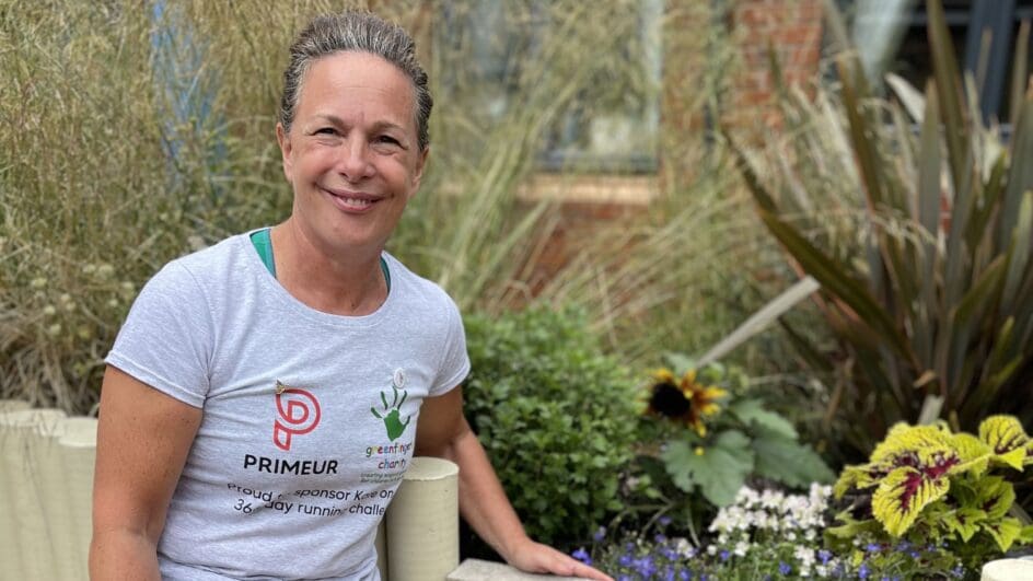 Kate Ebbens on her Greenfingers running challenge