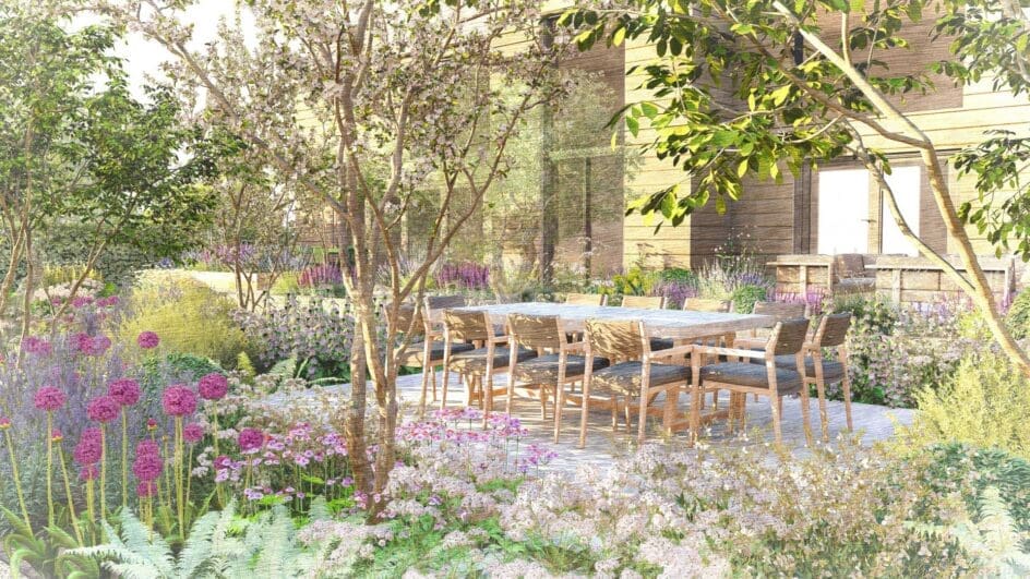 A garden design by Rebecca Bernstein Design