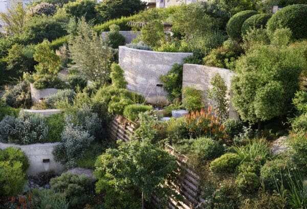 Cambridge cottage garden designed by Andy Sturgeon, Isle of Wight June 2023 UK