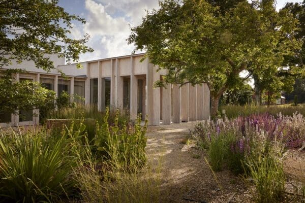 Garden designed by McWilliam Studio, Principle Designer Gavin McWilliam MSGD Project: Hampshire Temple