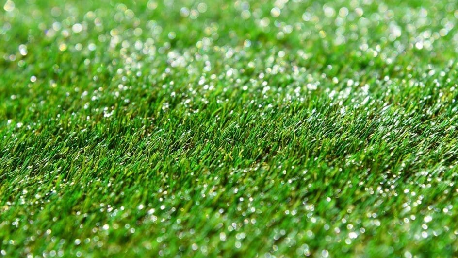 Close up of artificial grass