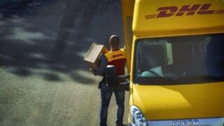 DHL Delivery man