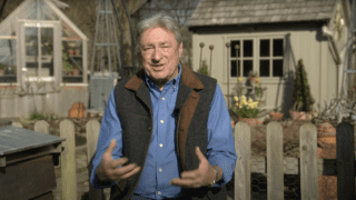 Screenshot of Alan Titchmarsh's new gardening Youtube Channel