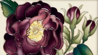 Image of the RHS Roses collection by Moorcroft Pottery