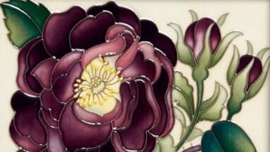 Image of the RHS Roses collection by Moorcroft Pottery