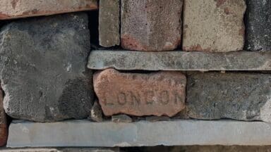 Dry walling with recycled, waste materials by Duncan Nuttall