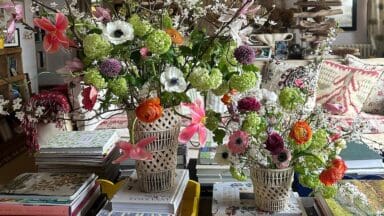 Willow Crossley Rattan Vases