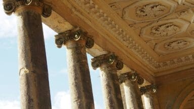 historic Palladian pillars