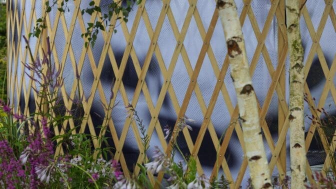 RNIB Garden at RHS Wentworth Woodhouse designed by Paul Hervey Brookes