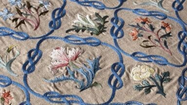 Embroidered Bedspread designed by May Morris