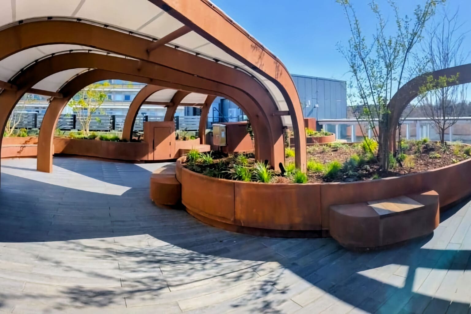 King’s College Hospital opens UK’s first outdoor Critical Care roof garden